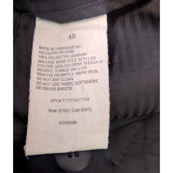 Grand Slam Performance Black Flat Front Golf Shorts - Size 40 - Picture 4 of 4